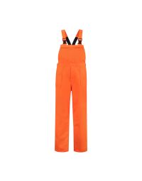 Tuinbroek voor kind oranje maat 164